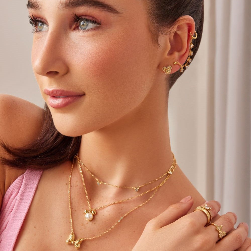 Model_Wearing_Disney_Couture_Kingdom_Sterling_Silver_Pearl_Mickey_Mouse_Necklace