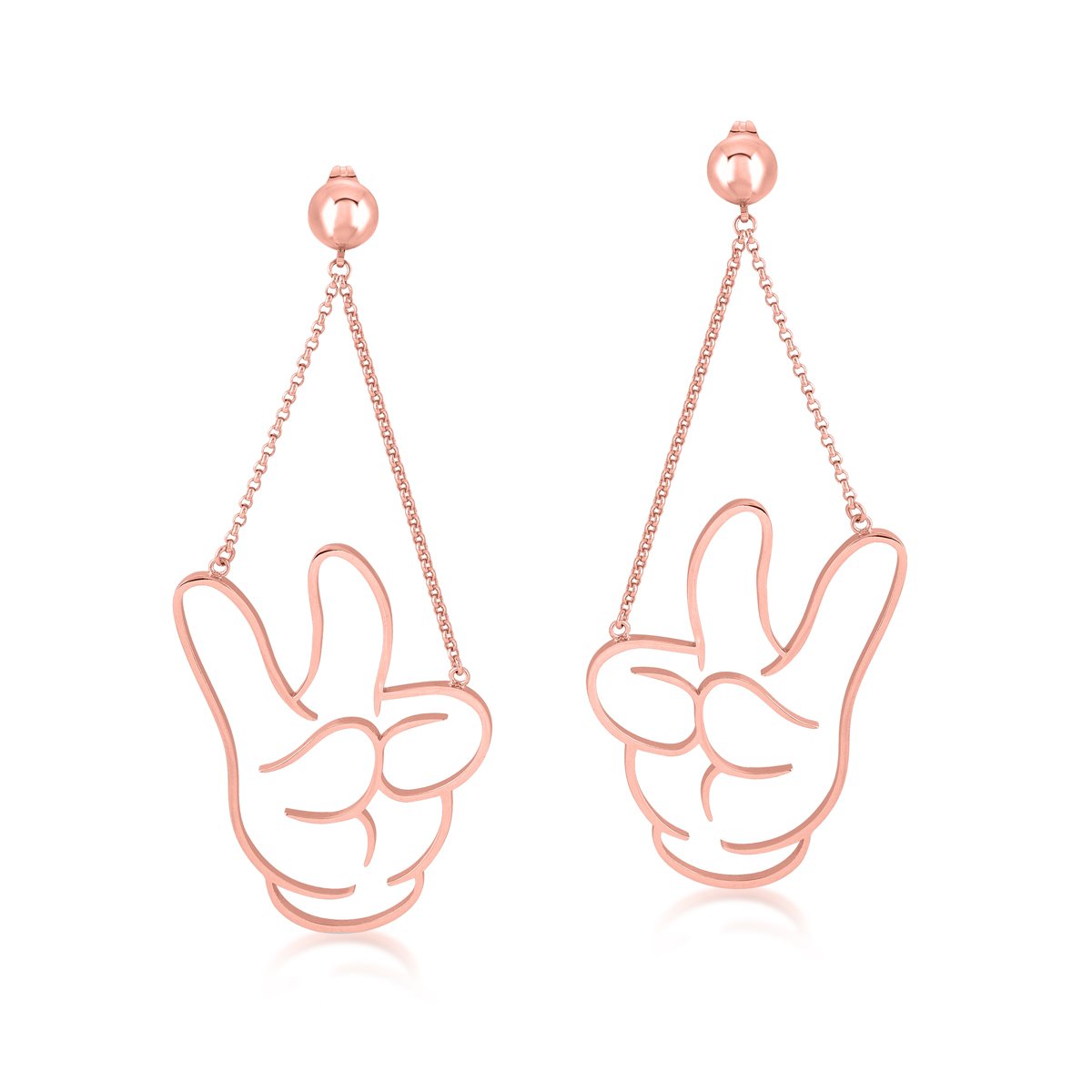 Disney Mickey Mouse Glove Drop Earrings