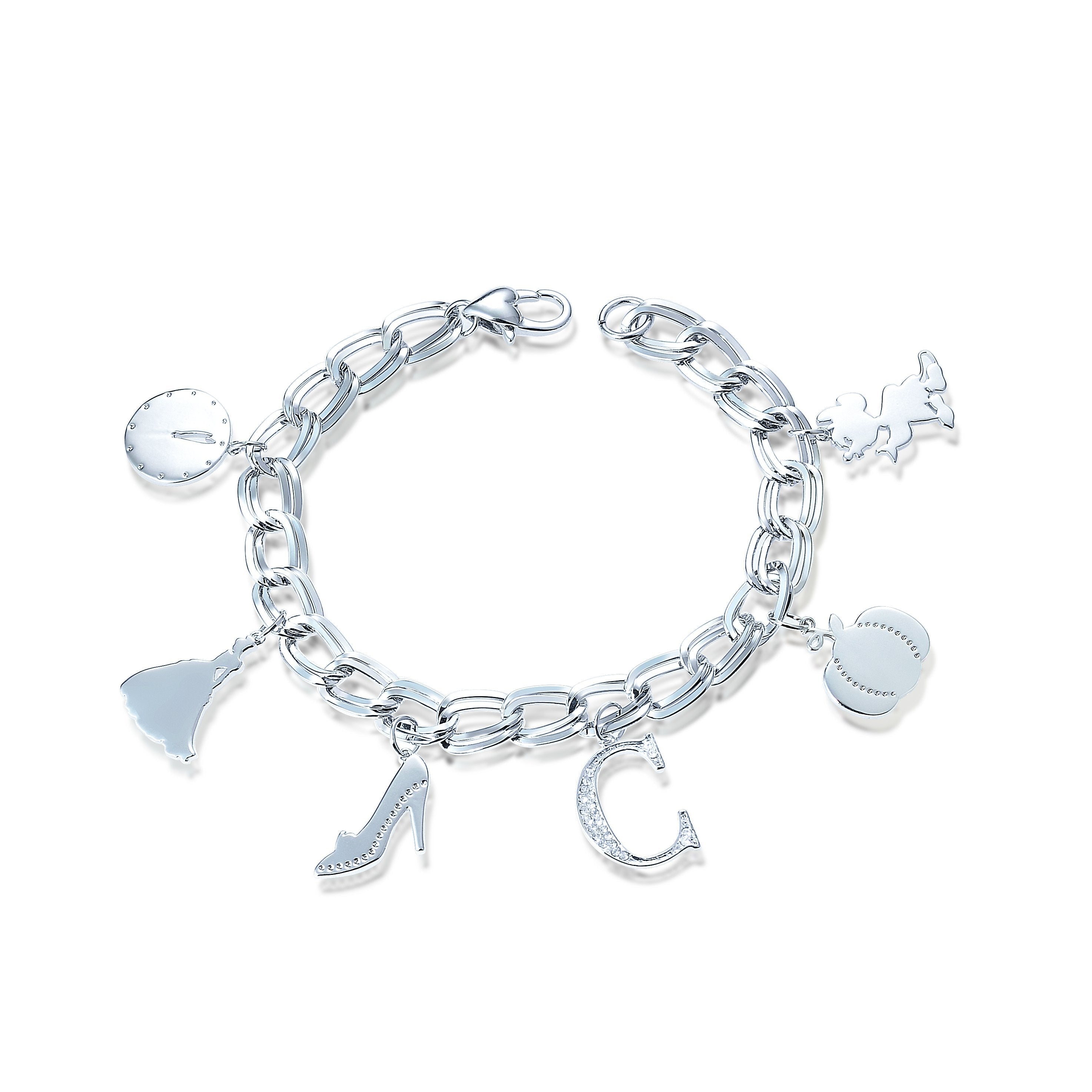 Princess Cinderella Charm Bracelet