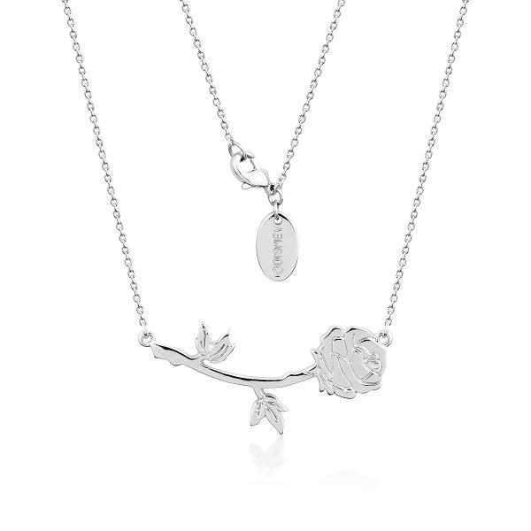 Disney Beauty & the Beast Enchanted Rose Necklace