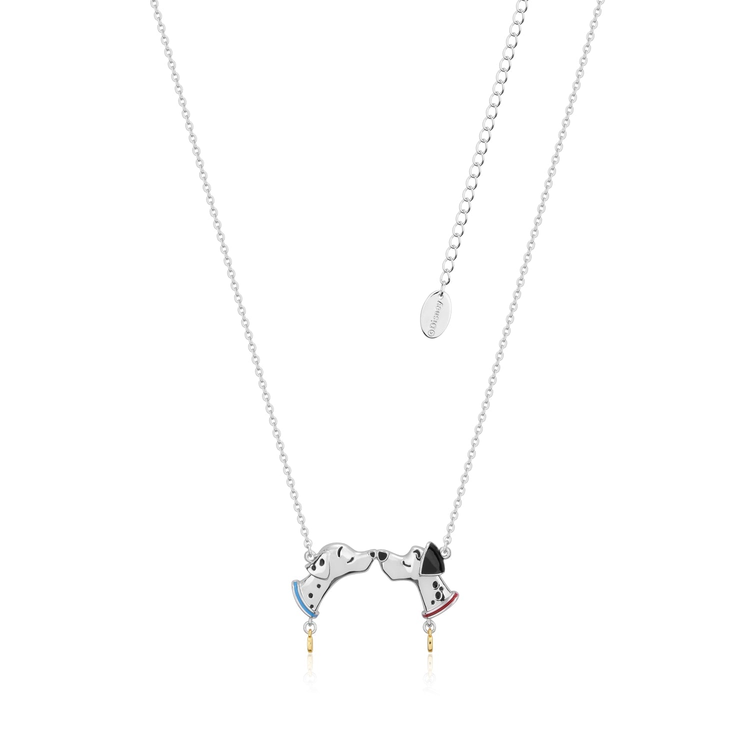Disney_101_Dalmatians_Pongo_Perdita_White_Gold_Necklace_Couture_Kingdom_DSN652