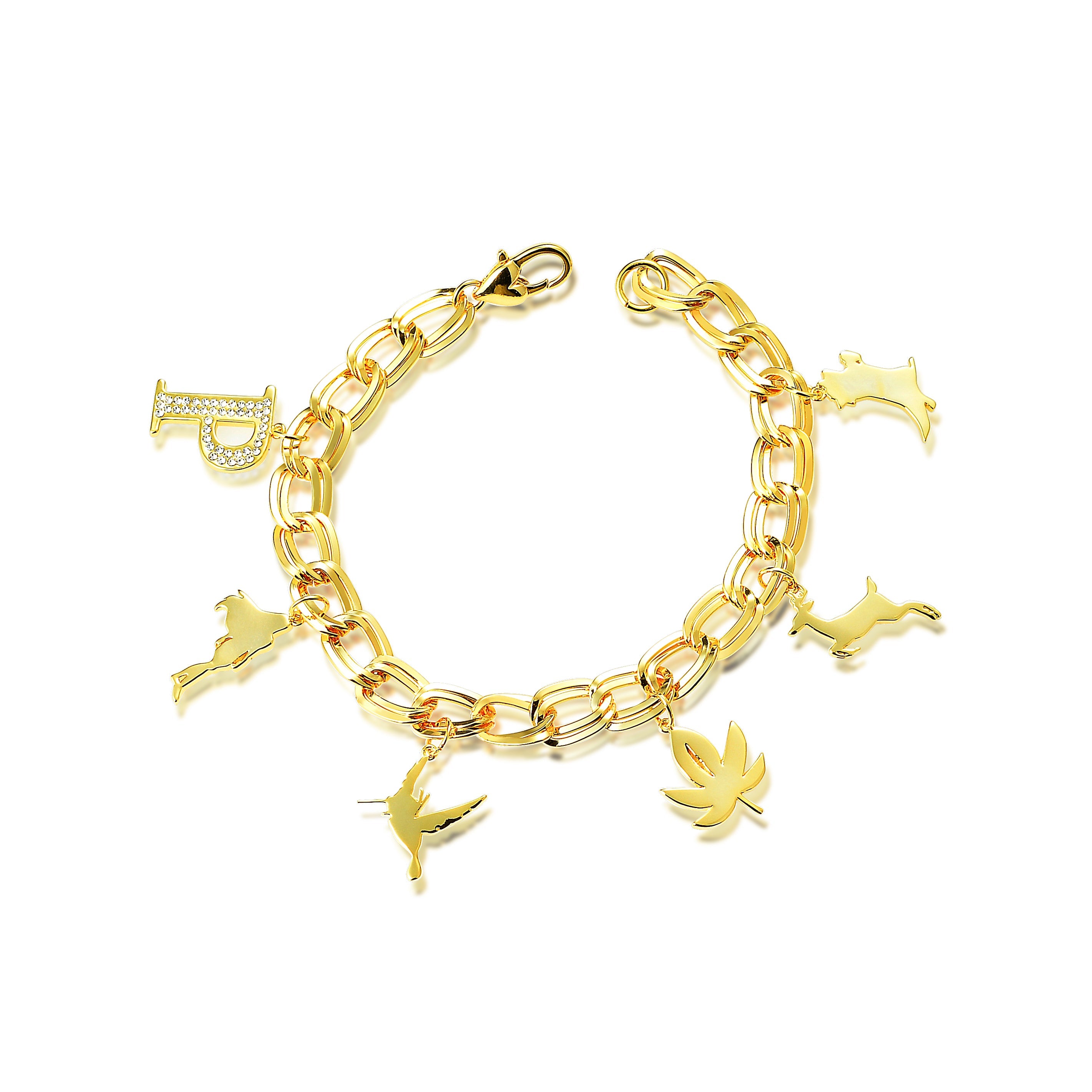 Disney Princess Pocahontas Charm Bracelet - Disney Jewellery