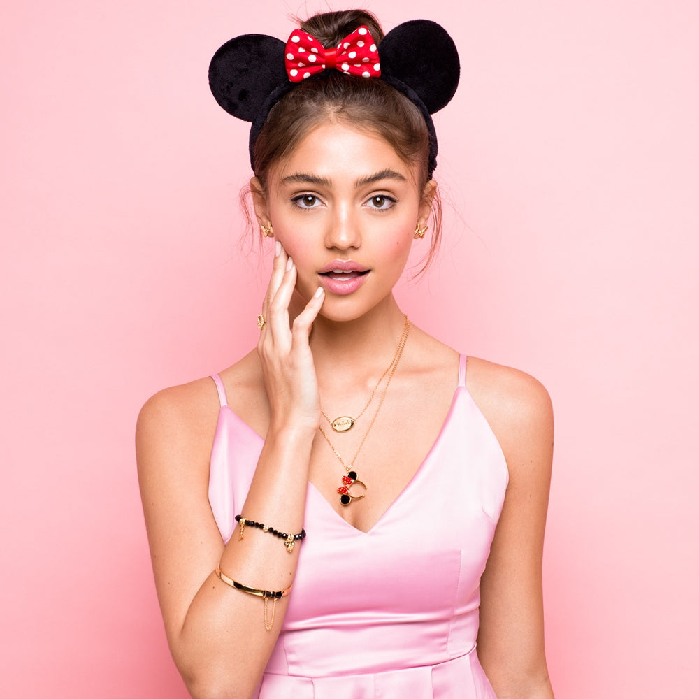 Disney Minnie Mouse Ears Necklace