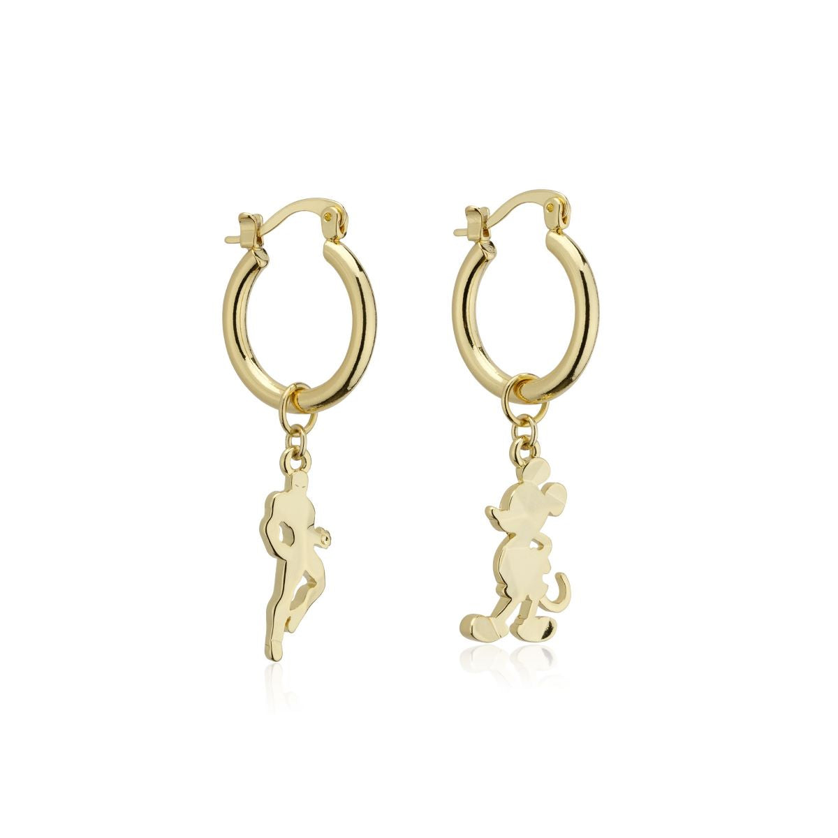 Disney 100 Marvel Iron Man Charm Hoop Earrings