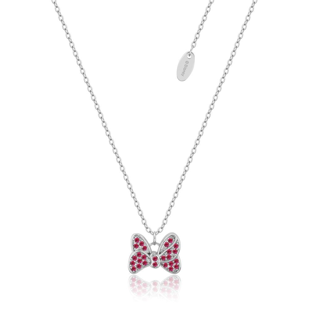 Disney_Couture_Kingdom_Sterling_Silver_RedMinnie_Mouse_Bow_Cubic_Zirconia_Necklace_SSDN102