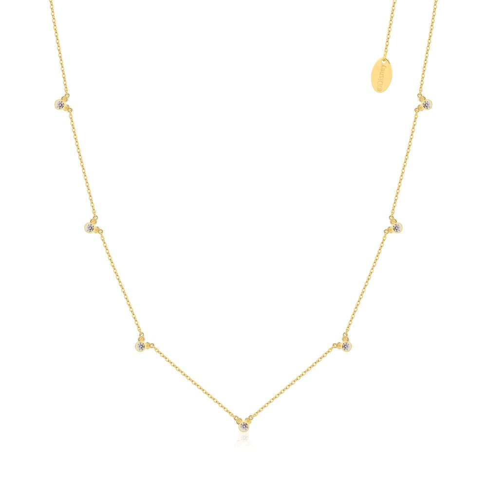 Disney_Couture_Kingdom_Sterling_Silver_Yellow_Gold_Cubic_Zirconia_Mickey_Mouse_Necklace_SSDN109
