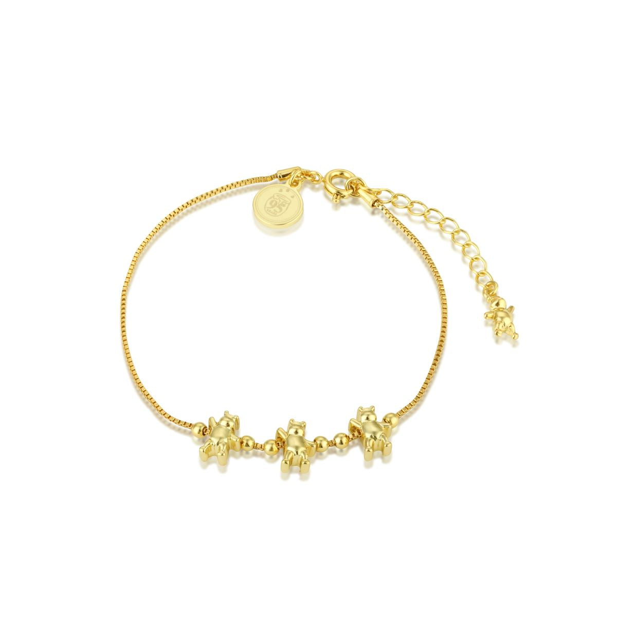 Disney_Couture_Kingdom_Winnie_The_Pooh_Yellow_Gold_Charm_Bracelet_DYB1012