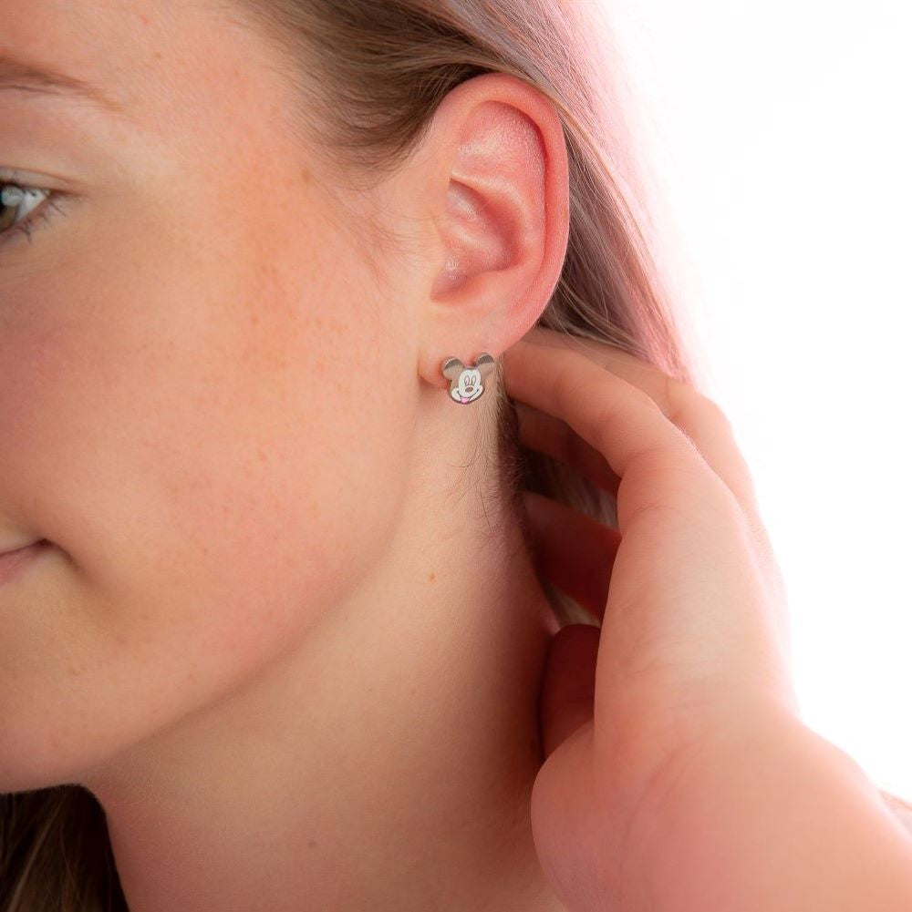 Disney_Mickey_Mouse_Head_Stainless_Steel_Stud_Earrings_Mode