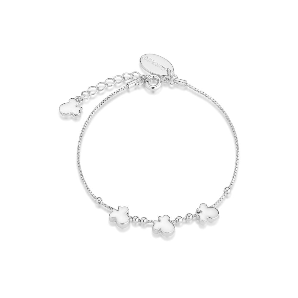 Disney_Minnie_Mouse_Silver_Bracelet_White_Gold_Couture_Kingdom_DSB1024