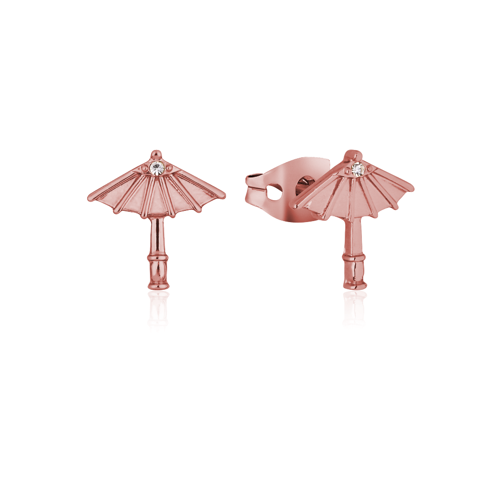 Disney Mulan Umbrella Stud Earrings