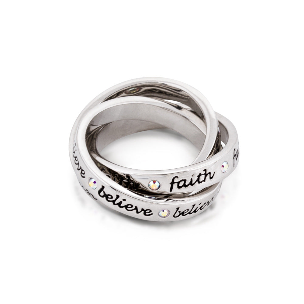 Disney Tinker Bell Interlocking Ring