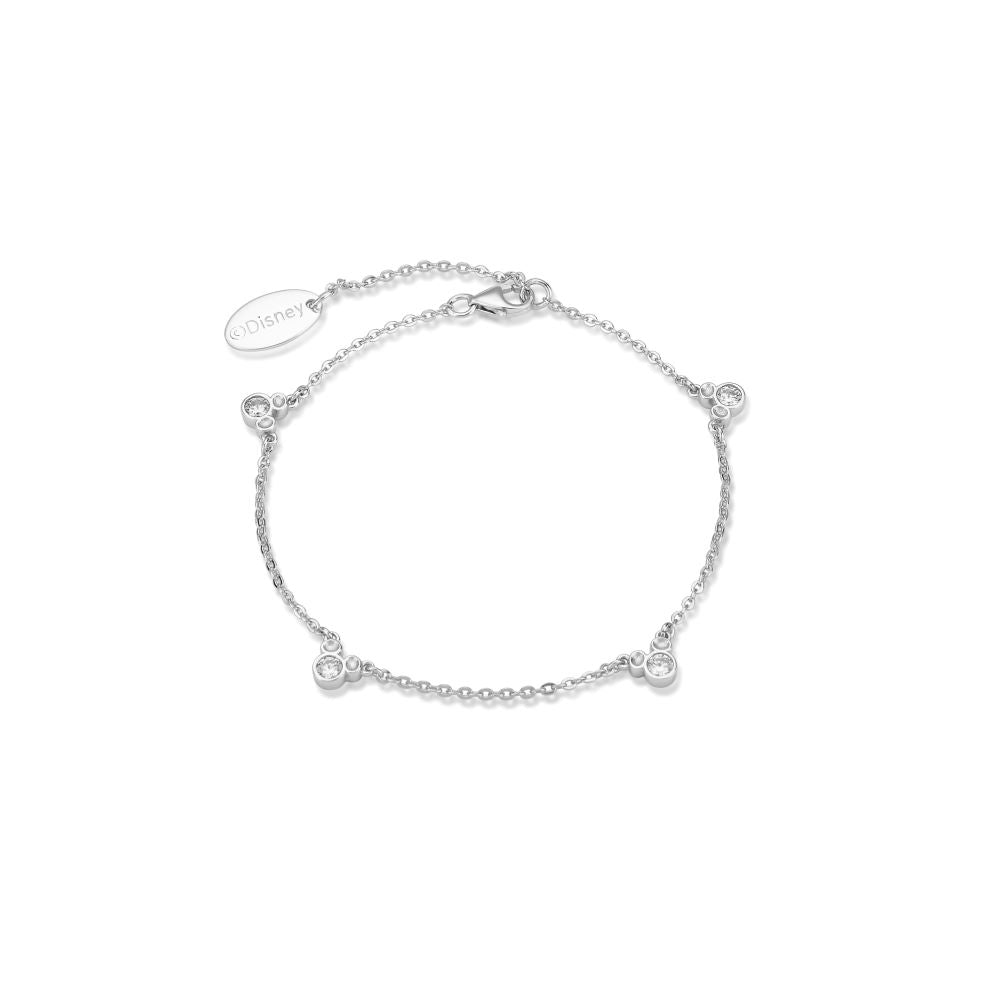 Disney Precious Metal Mickey Mouse CZ Bracelet