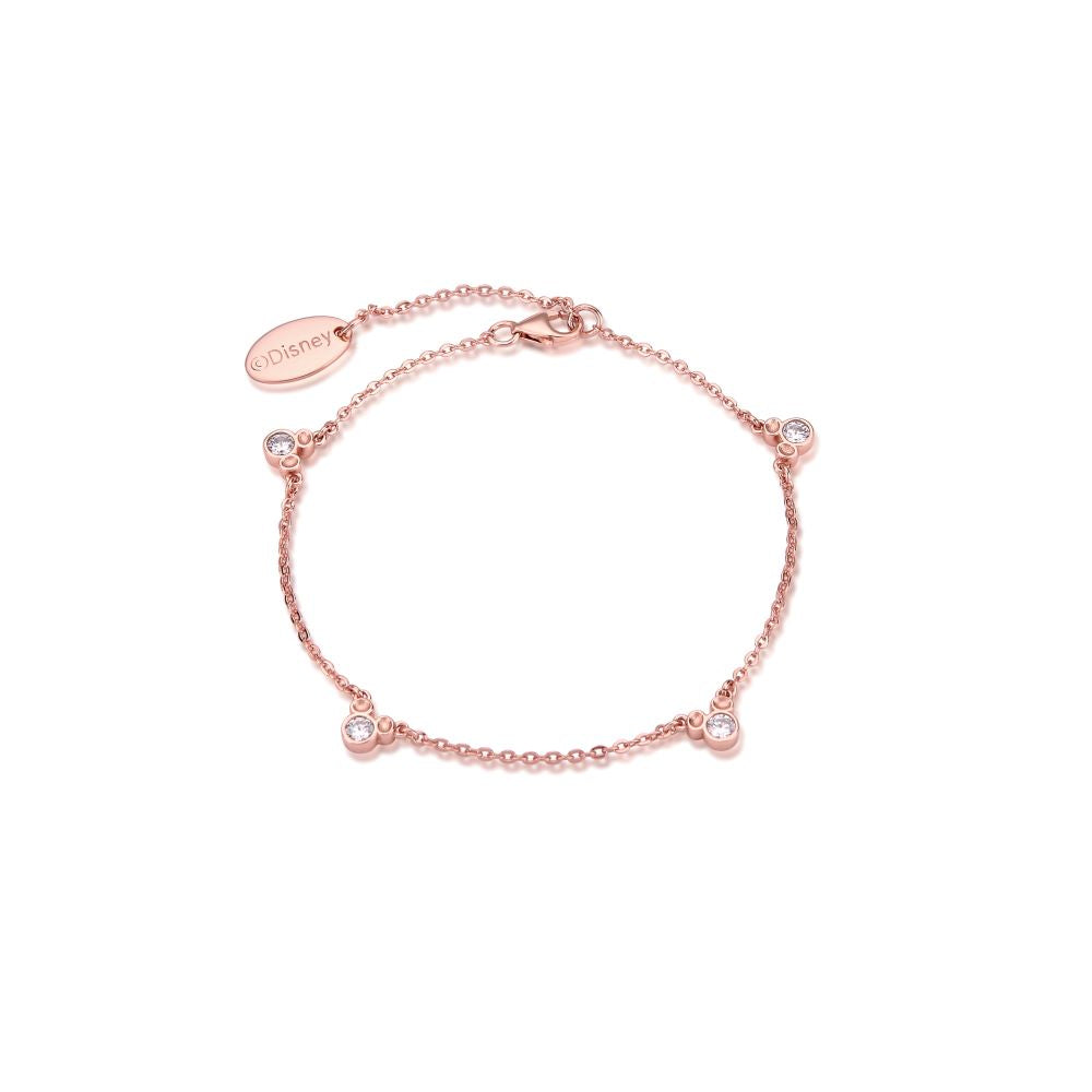 Disney Precious Metal Mickey Mouse CZ Bracelet