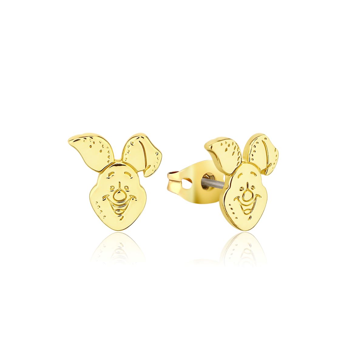 Disney_Couture_Kingdom_Winnie_The_Pooh_Yellow_Gold_Piglet_Stud_Earrings_DYE1022