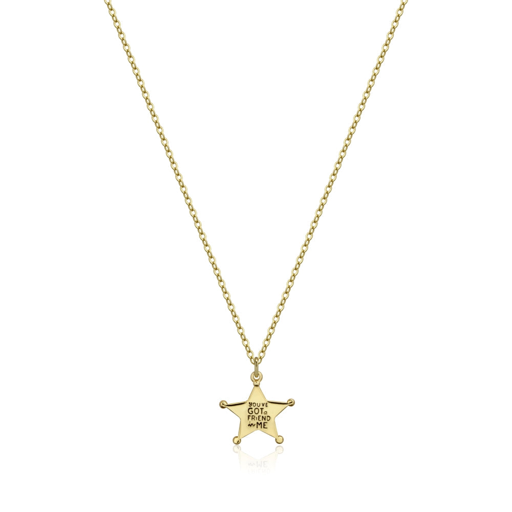 Disney_Pixar_Toy_Story_Yellow_Gold_Sheriff_Woody_Necklace_Couture_Kingdom_DYN1000_back_view