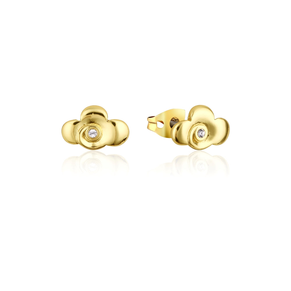 Disney_Princess_Mulan_Warrior_Stud_Earrings_Yellow_Gold_Couture_Kingdom_DYE088
