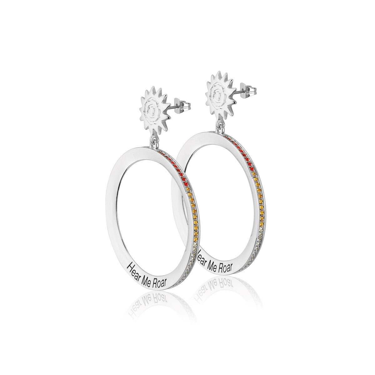 Disney The Lion King Savanna Sunset Hoop Earrings