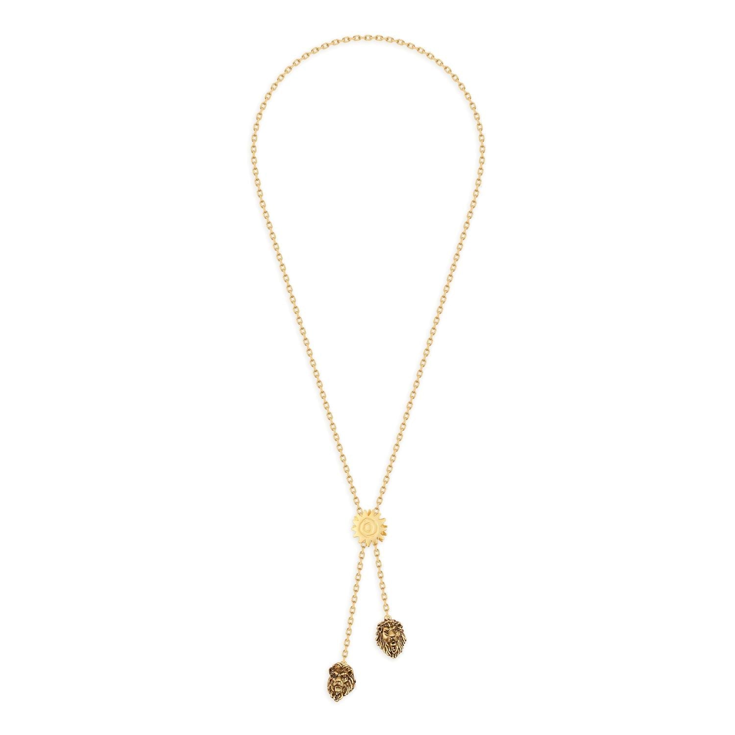 Disney-The-Lion-King-Simba-Scar-Yellow-Gold-Necklace-Couture-Kingdom-Full-View-DLYN230